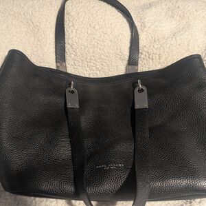 Marc Jacobs Black Textured Tote